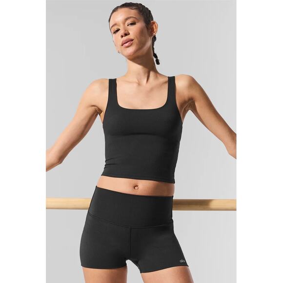 Alo Softsculpt Precision Tank Black Size XXS NWT - Picture 1 of 4